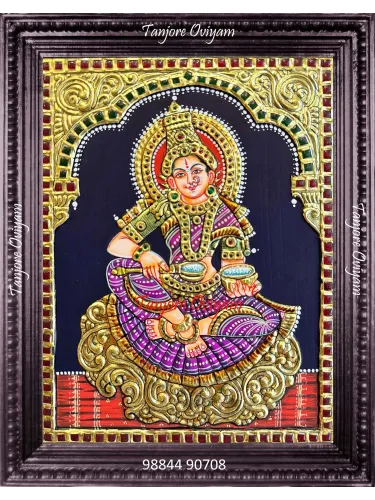 Annapoorani Tanjore painting
